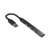 4-in-1 Multiport USB Hub for Laptop & PC